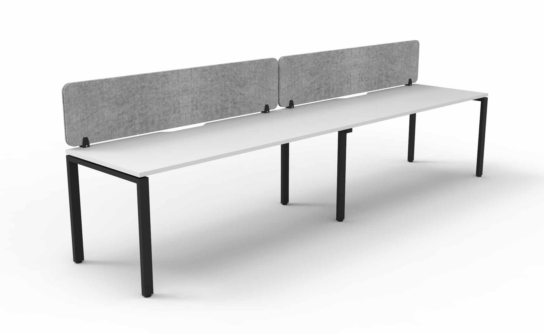 Profile 2 Person Workstation - with Eco Screen